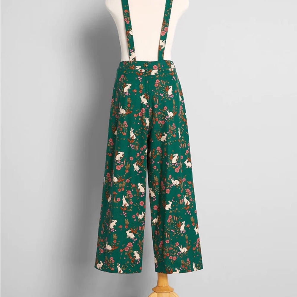 ModCloth x Princess Highway Bunny Harvest Overalls AU 14 / US 10-12 - Picture 2 of 6